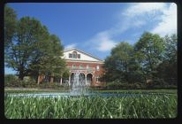 Wright Fountain and Wright Auditorium
